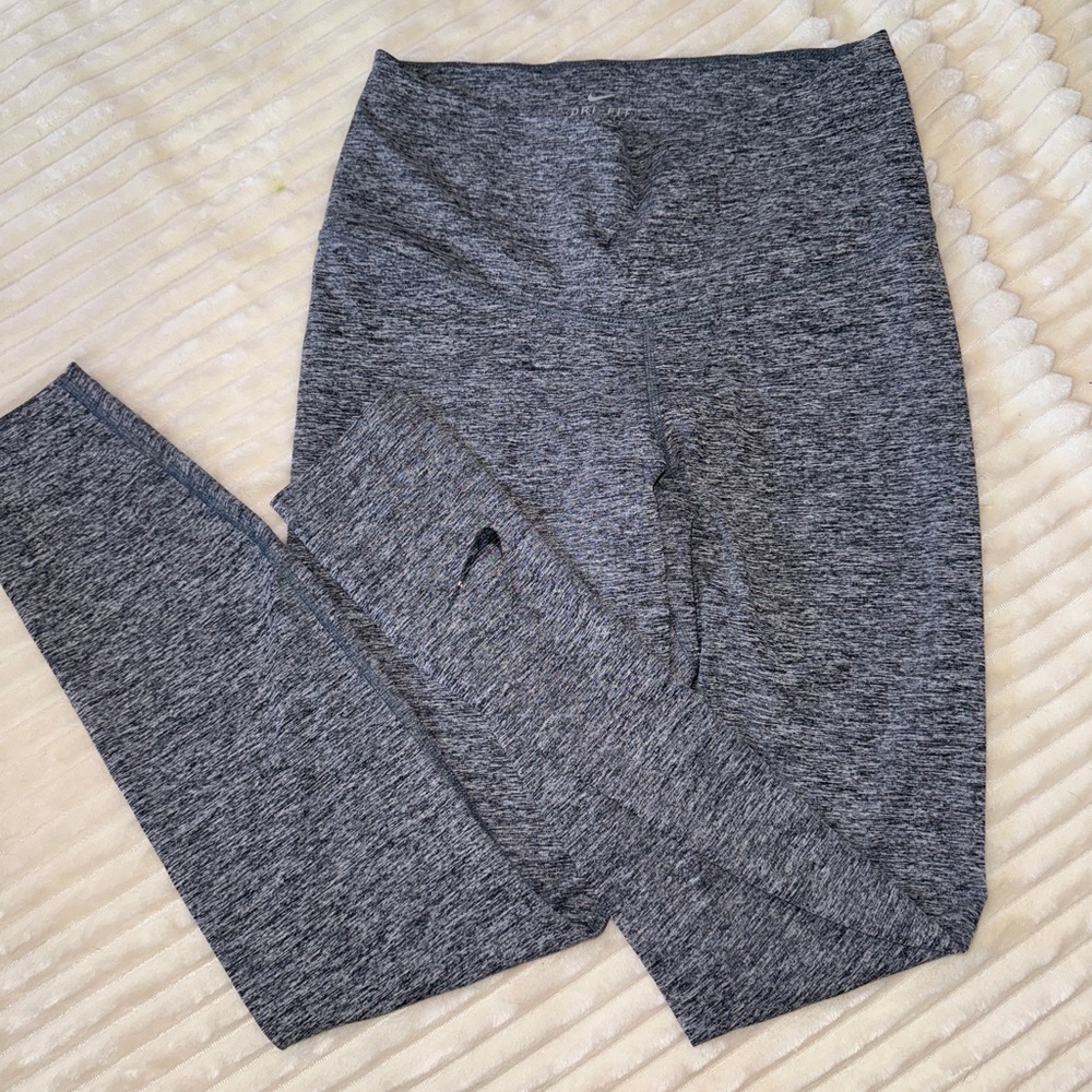 Nike Dri-FIT Heathered Gray Leggings